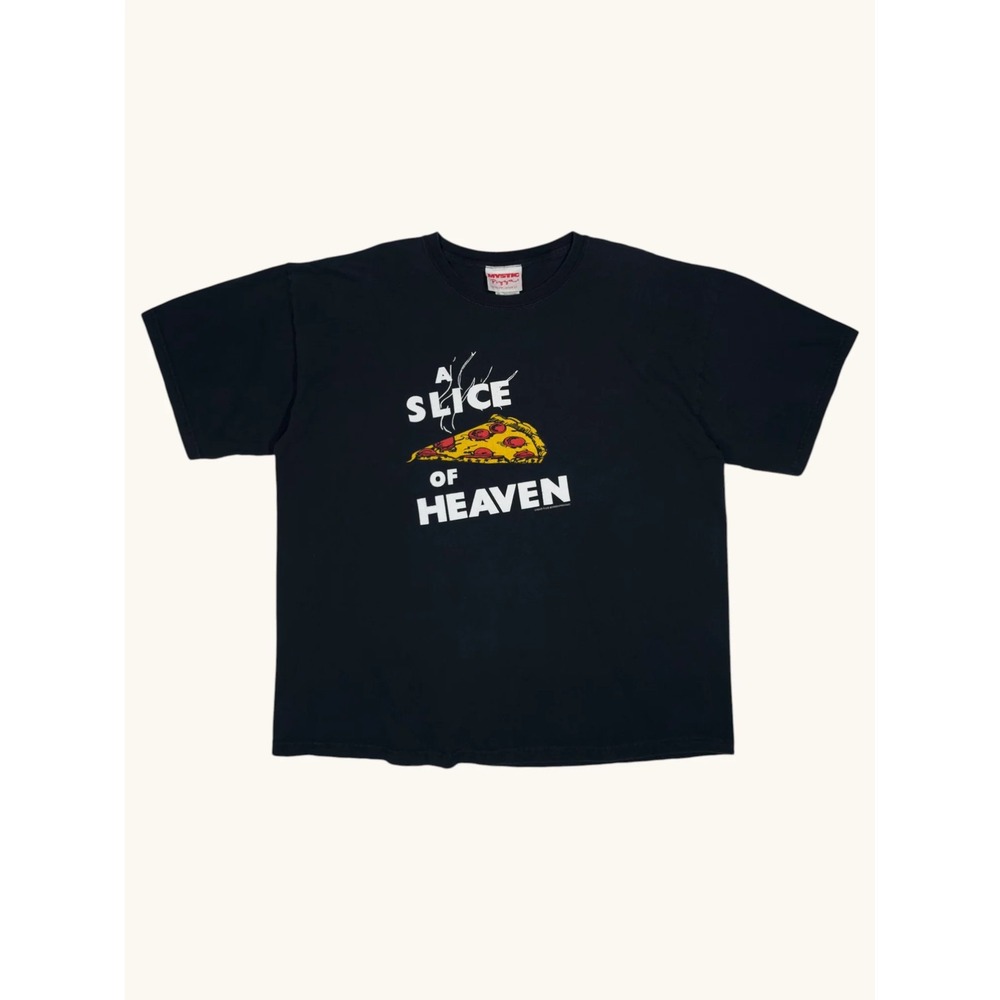 Mystic Pizza A Slice of Heaven Graphic T-Shirt Black XL Movie Souvenir Tee